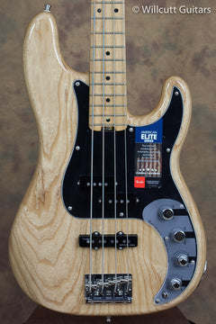 Fender American Elite Precision Bass Natural Ash USED - Willcutt