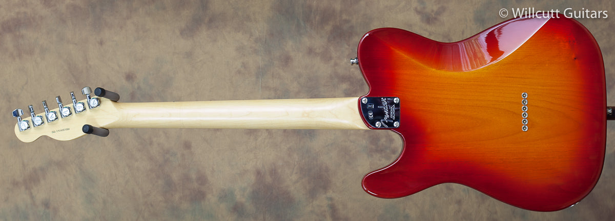Fender American Elite Telecaster Aged Cherry Burst USED