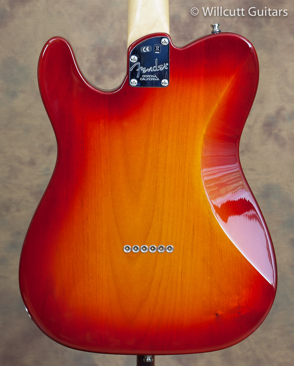 Fender American Elite Telecaster Aged Cherry Burst USED