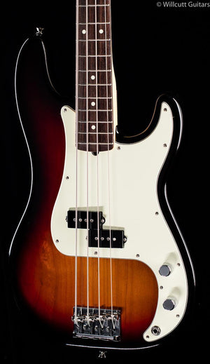 Fender American Professional Precision Bass 3-Tone Sunburst Rosewood Bass Guitar