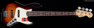 Fender American Professional Jazz Bass 3-Tone Sunburst Rosewood (091) Bass Guitar