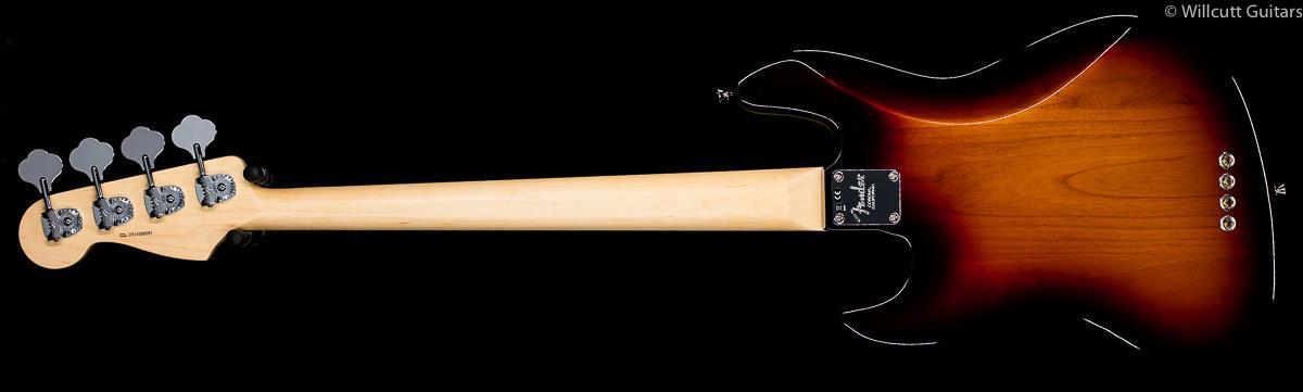 Fender American Professional Jazz Bass 3-Tone Sunburst Rosewood (091) Bass Guitar