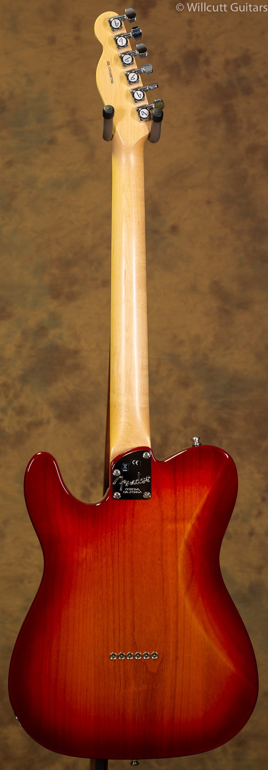 Fender American Elite Telecaster Rosewood Aged Cherry Burst USED