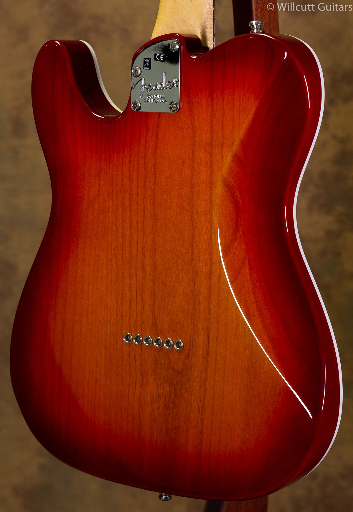 Fender American Elite Telecaster Rosewood Aged Cherry Burst USED