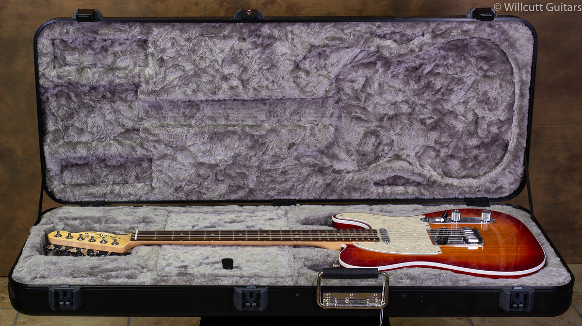 Fender American Elite Telecaster Rosewood Aged Cherry Burst USED