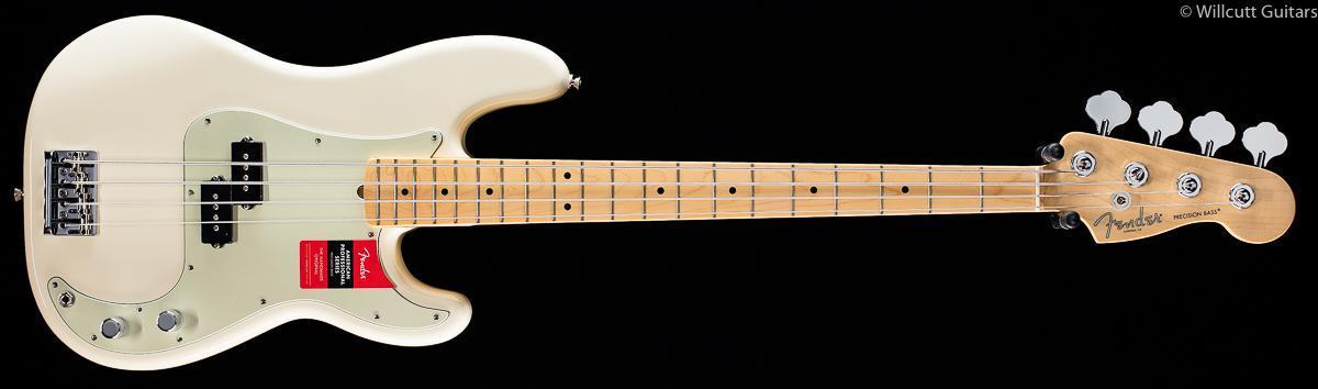 Fender American Professional Precision Bass Olympic White Maple (897)