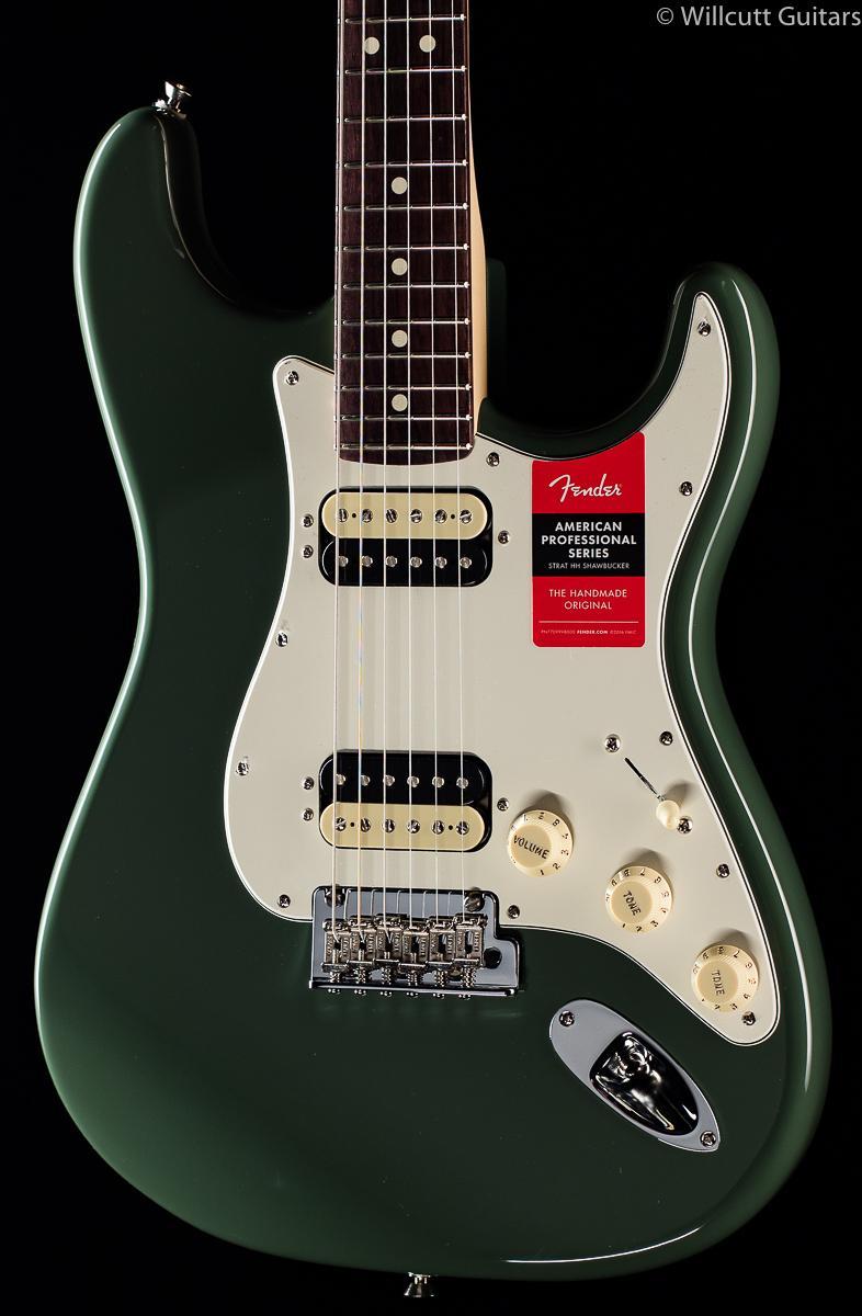 Fender American Pro Professional Stratocaster HH Antique Olive