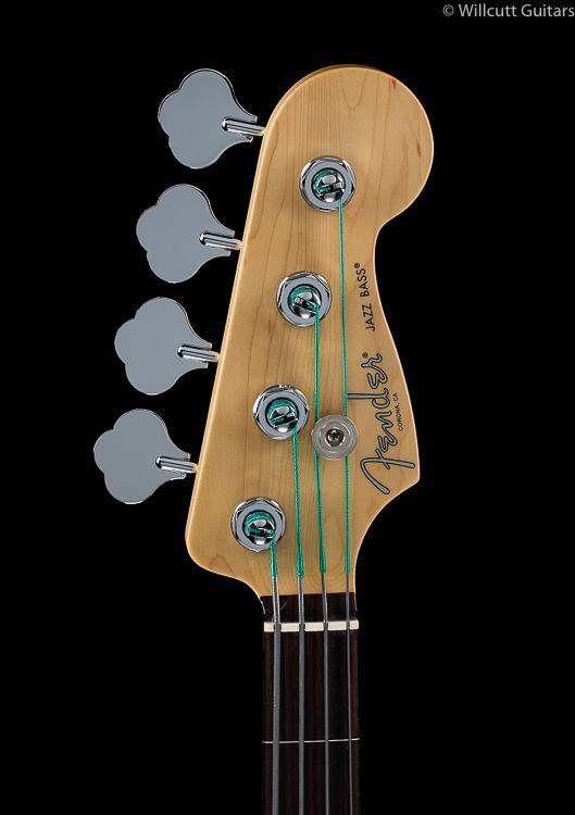 Fender American Professional Jazz Bass Fretless 3-Tone Sunburst Rosewood Bass Guitar (895)