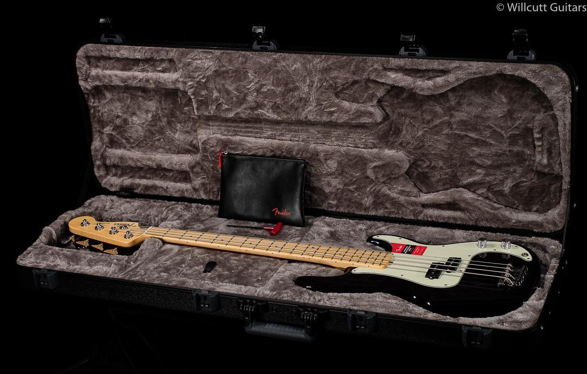 Fender American Professional Precision Bass Black Maple