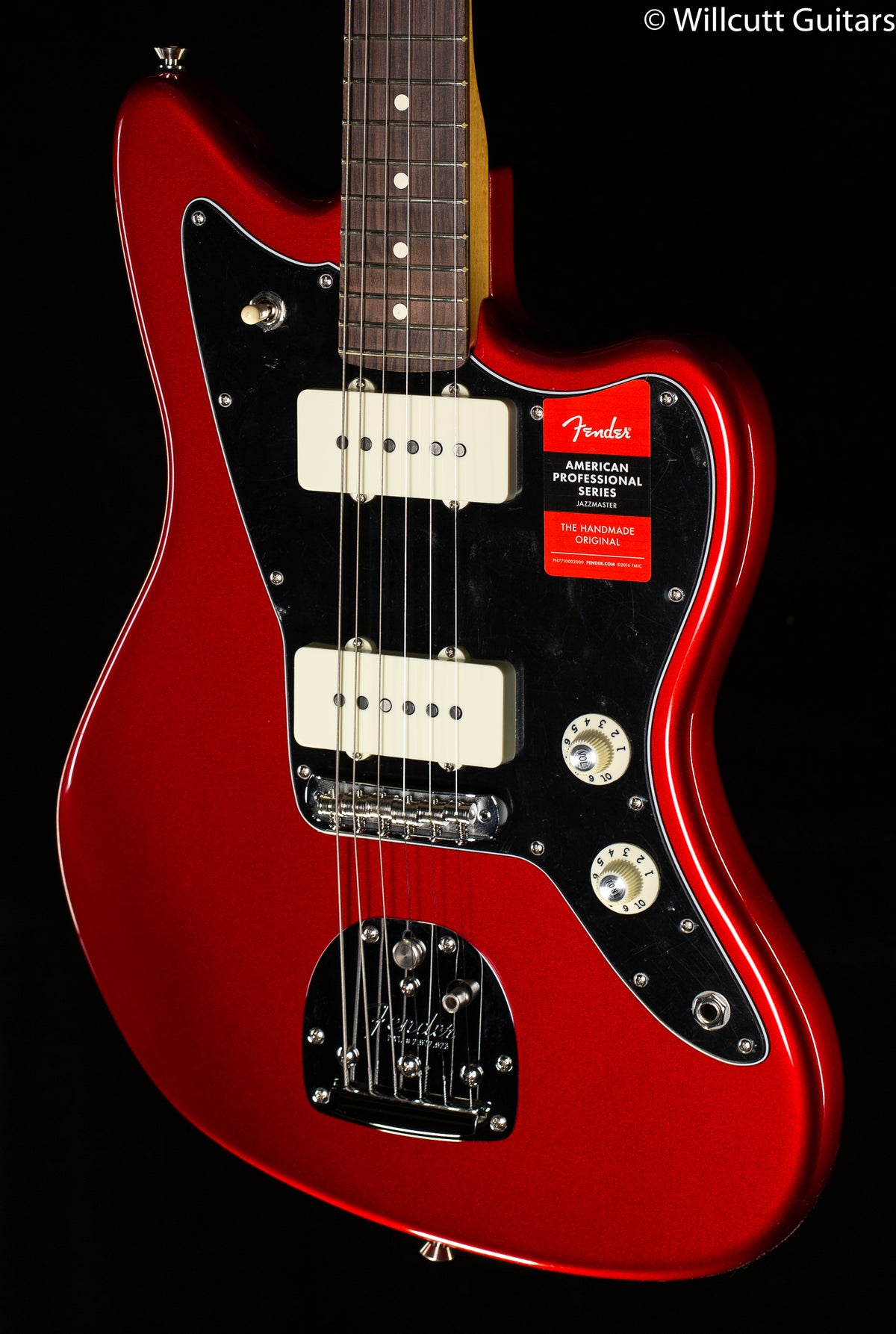 Fender American Professional Jazzmaster Candy Apple Red Rosewood