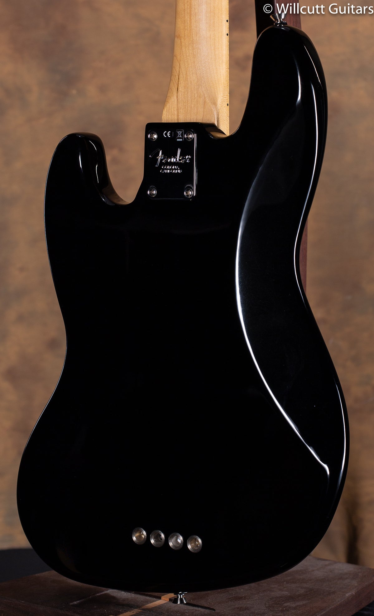 Fender American Professional Jazz Bass Black Maple USED