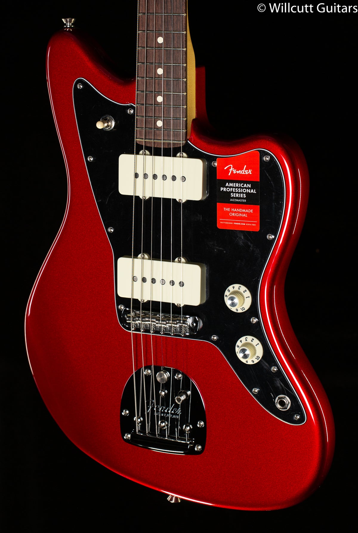 Fender American Professional Jazzmaster Candy Apple Red Rosewood