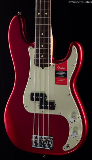 Fender American Professional Precision Bass Candy Apple Red Rosewood (288)