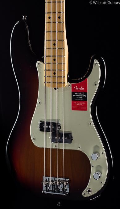 Fender American Professional Precision Bass 3-Tone Sunburst Maple (855)