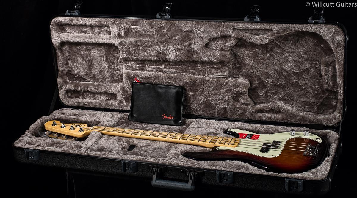 Fender American Professional Precision Bass 3-Tone Sunburst Maple (855)