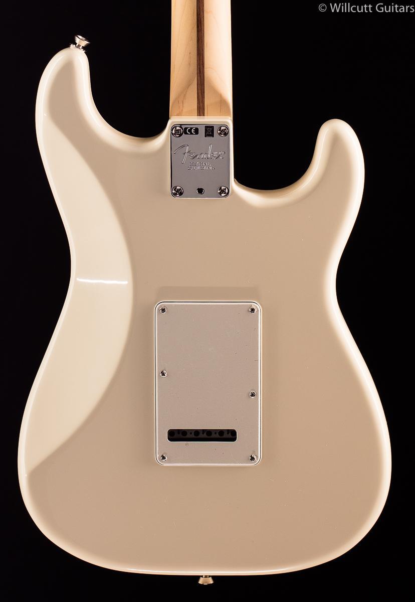 Fender American Professional Stratocaster Olympic White Rosewood Lefty