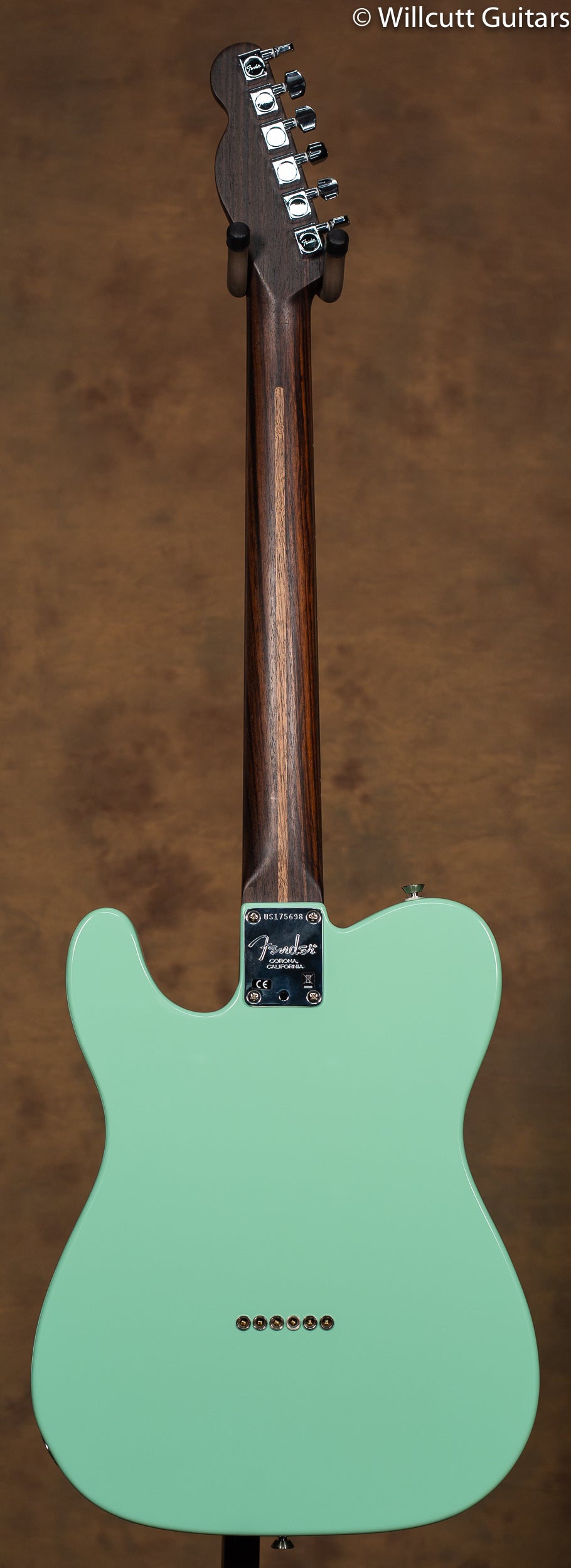 Fender Limited Edition American Professional Telecaster w/ Solid Rosewood Neck Surf Green USED