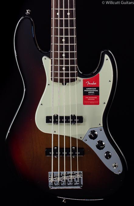 Fender American Professional Jazz Bass V 3-Tone Sunburst Rosewood (522)