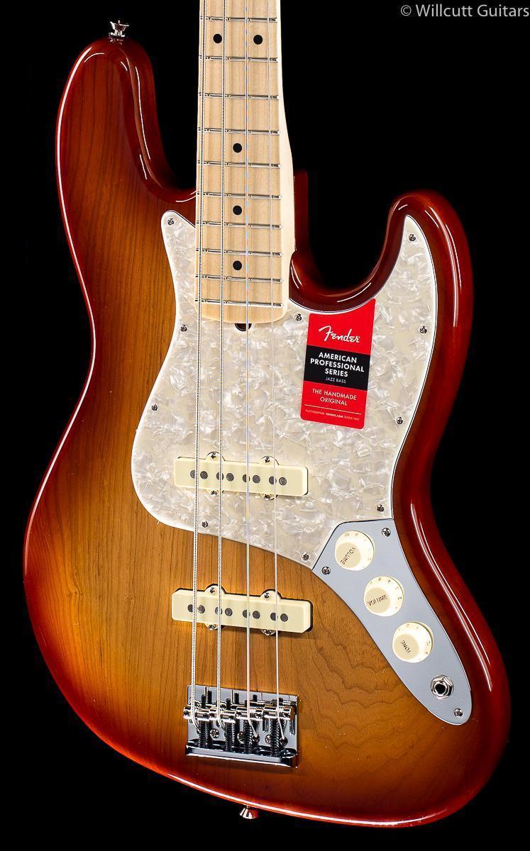 Fender Limited Edition American Professional Jazz Sienna Sunburst Maple
