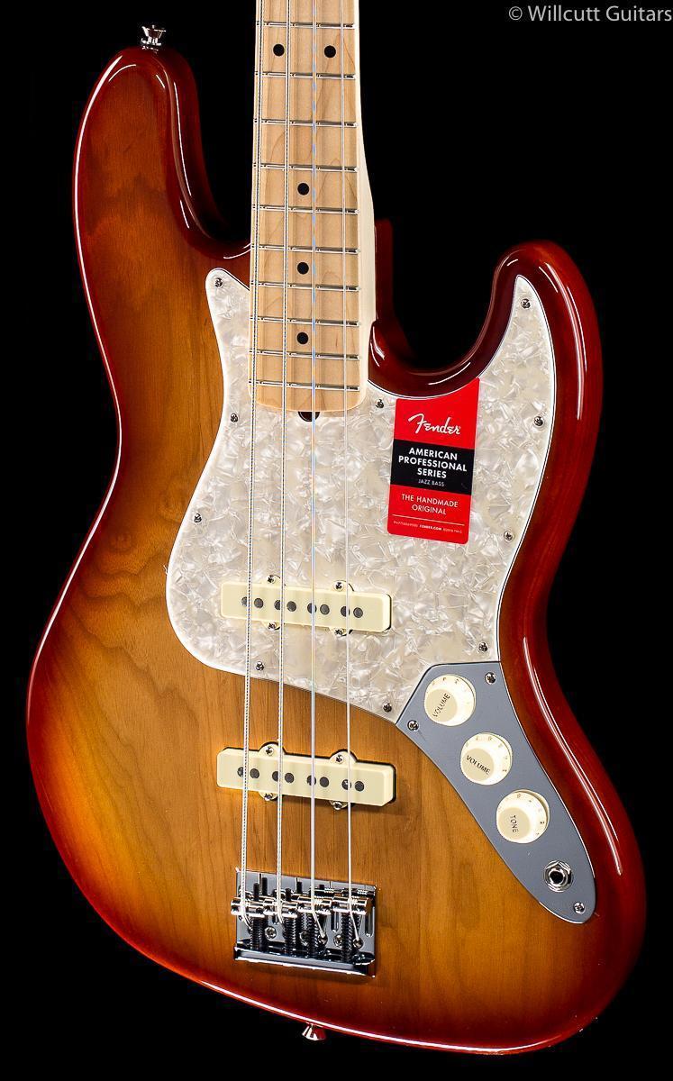 Fender Limited Edition American Professional Jazz Sienna Sunburst Maple