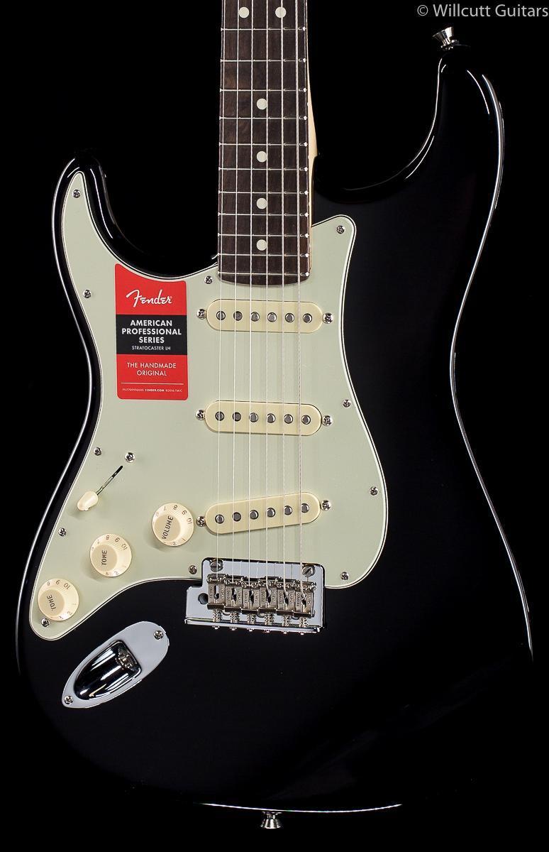 Fender American Professional Stratocaster Black Rosewood Lefty
