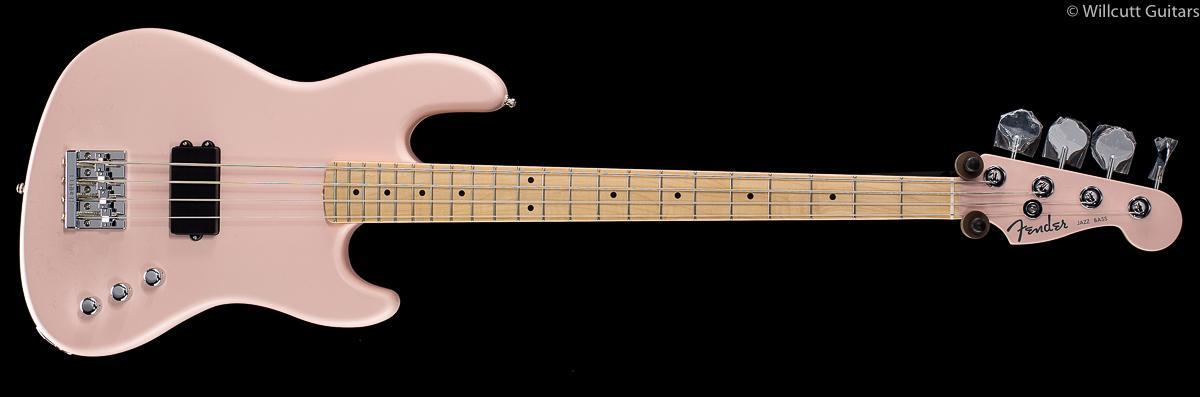 Fender Flea Signature Active Jazz Bass Shell Pink Bass Guitar