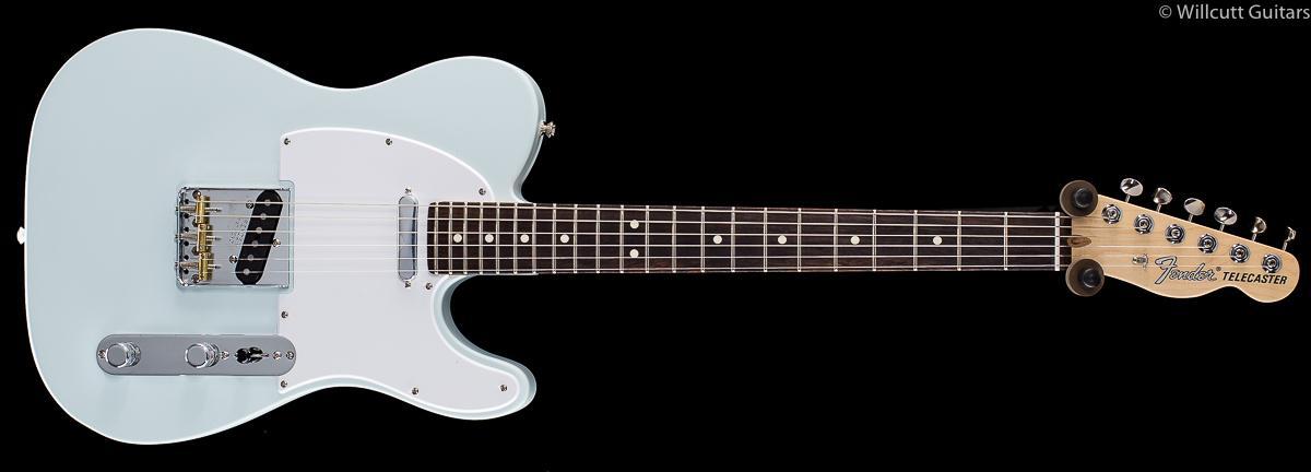 Fender American Performer Telecaster Satin Sonic Blue - Willcutt Guitars