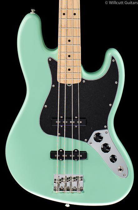 Fender American Performer Jazz Bass Satin Surf Green (072)