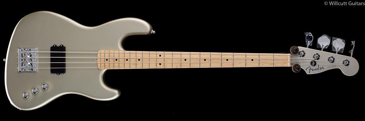 Fender Flea Signature Active Jazz Bass Inca Silver Bass Guitar