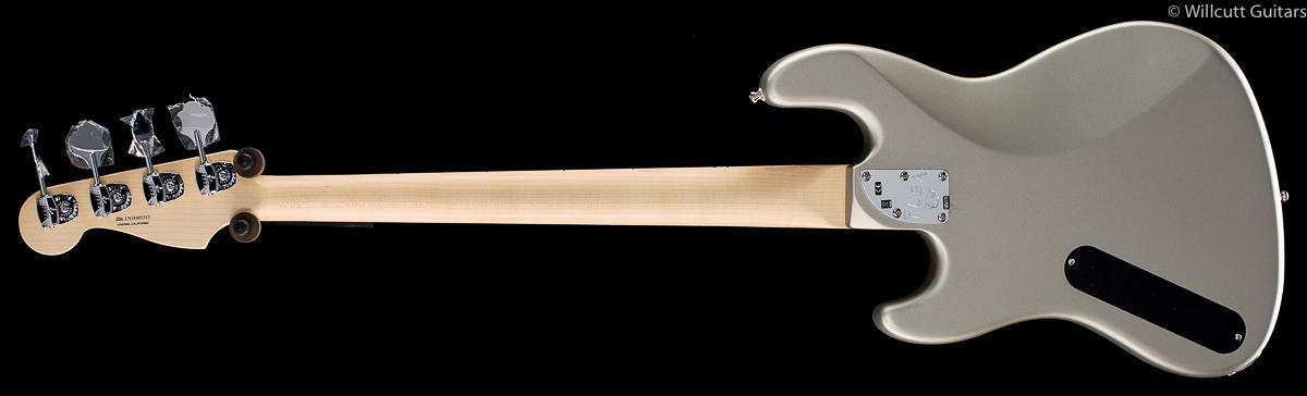 Fender Flea Signature Active Jazz Bass Inca Silver Bass Guitar