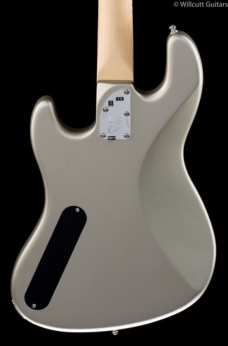 Fender Flea Signature Active Jazz Bass Inca Silver Bass Guitar