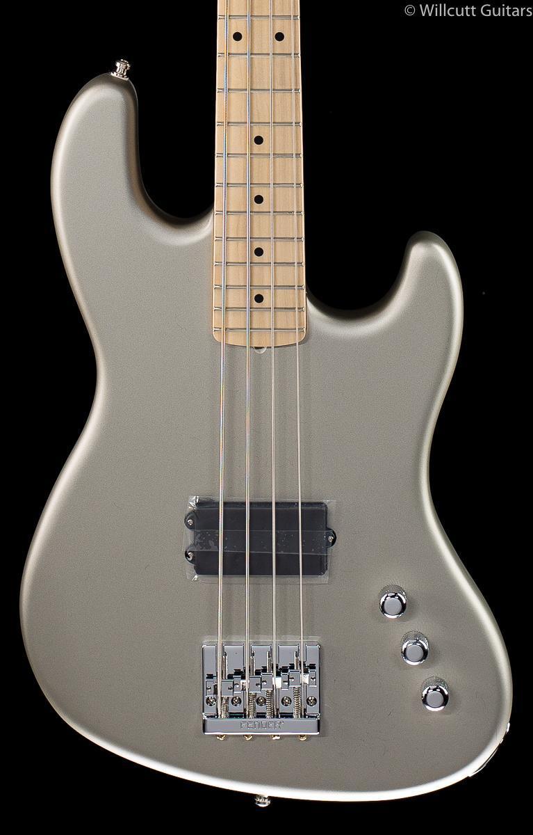 flea bass gear Fender Flea Signature Active Jazz Bass Inca Silver Bass Guitar