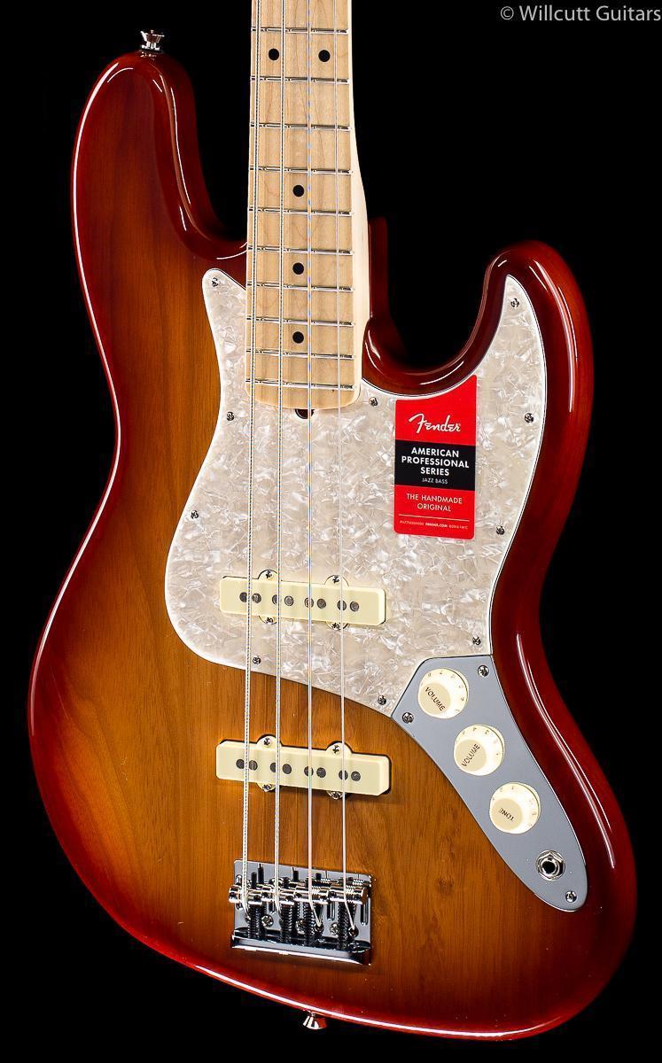 Fender Limited Edition American Professional Jazz Sienna Sunburst Maple