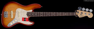 Fender Limited Edition Lightweight Ash American Professional Jazz Bass Sienna Sunburst Bass Guitar