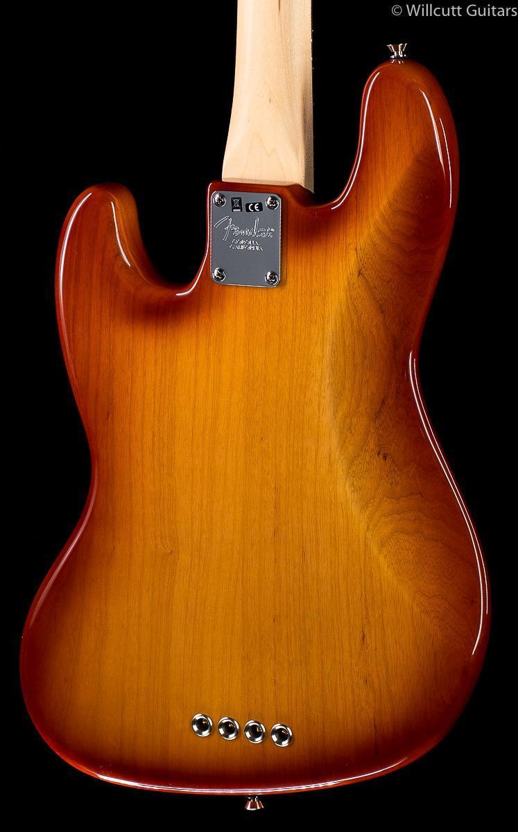 Fender Limited Edition Lightweight Ash American Professional Jazz Bass Sienna Sunburst Bass Guitar