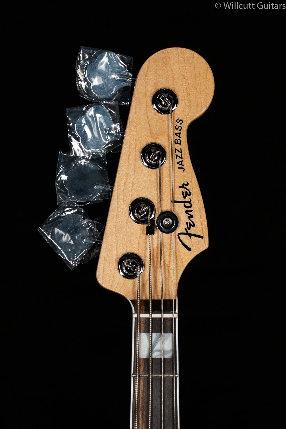 Fender American Elite Jazz Bass Satin Jade Pearl Metallic