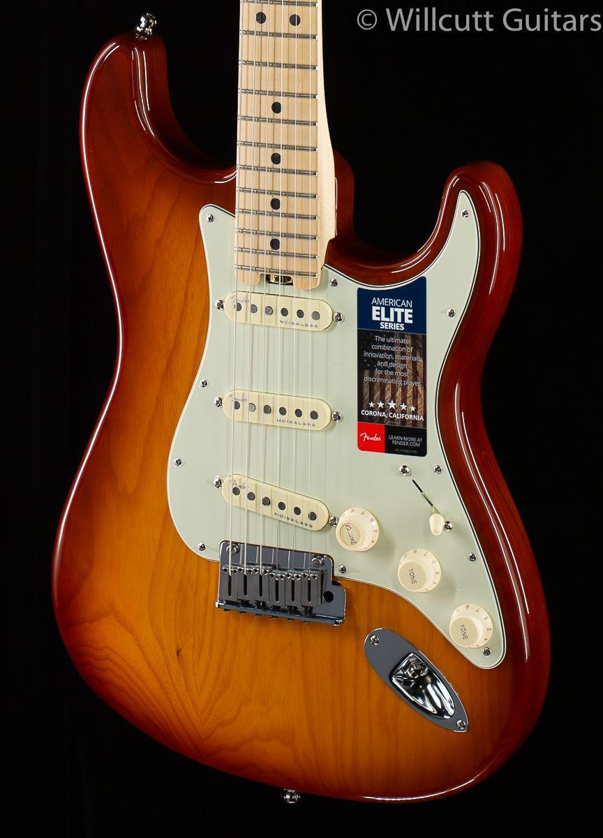 tobacco strat Fender Custom Shop Empire 59 Transition Stratocaster NOS Fender Player Stratocaster Plus Top