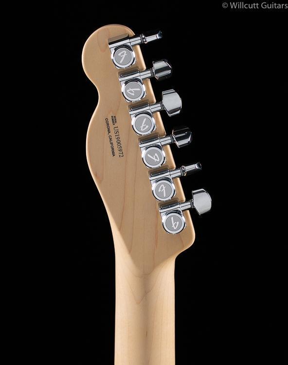 Fender American Elite Thinline Telecaster Jade Pearl Metallic Maple