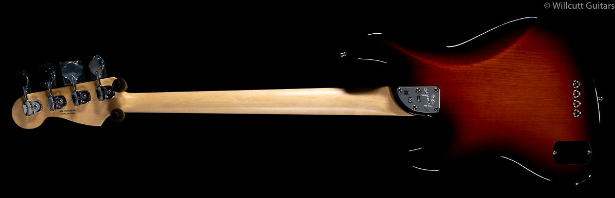 Fender American Elite Jazz Bass 3-Tone Sunburst Ebony