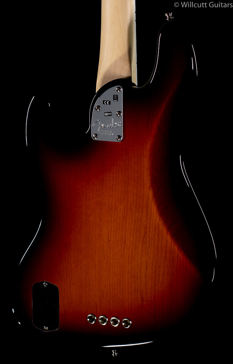 Fender American Elite Jazz Bass 3-Tone Sunburst Ebony