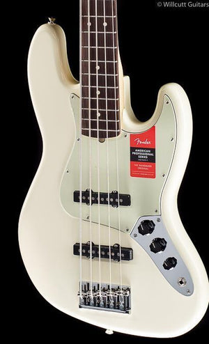 Fender American Professional Jazz Bass V Olympic White (474)