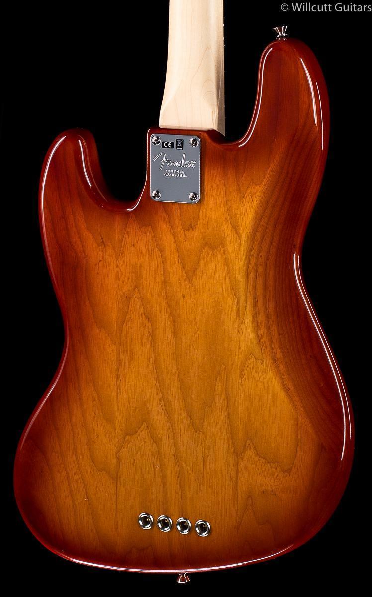 Fender Limited Edition Lightweight Ash American Professional Jazz Bass Sienna Sunburst Bass Guitar