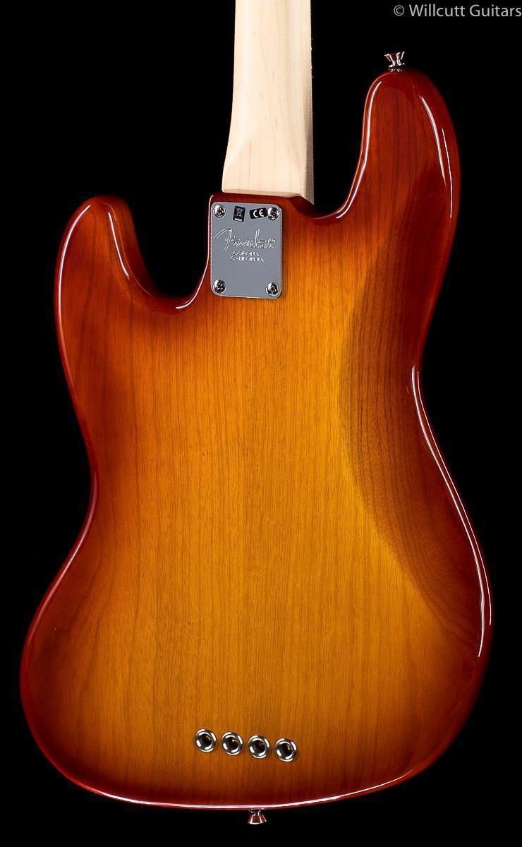 Fender Limited Edition Lightweight Ash American Professional Jazz Bass Sienna Sunburst Bass Guitar