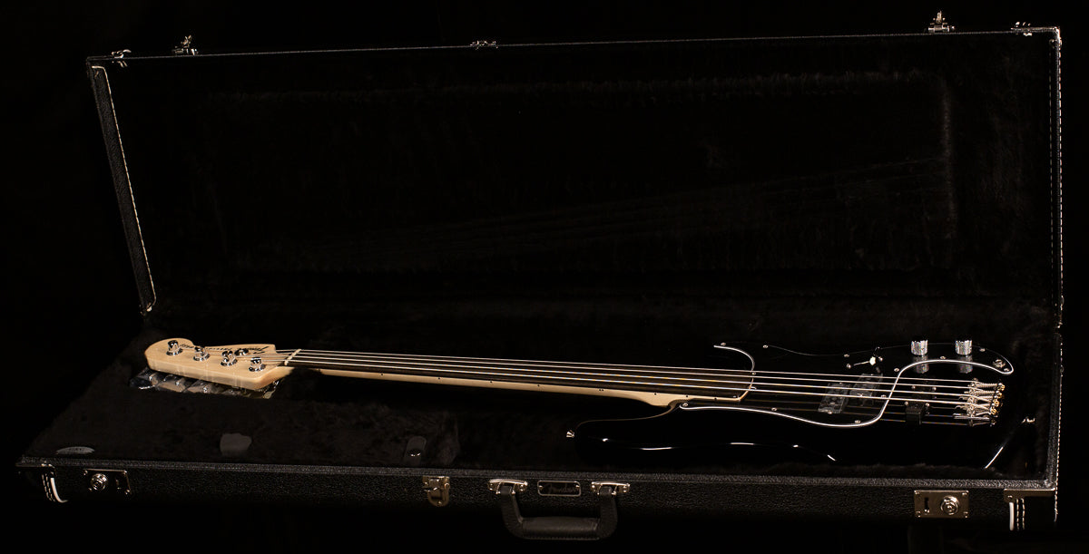 Fender Artist Series Tony Franklin Fretless Precision Bass Black Bass Guitar