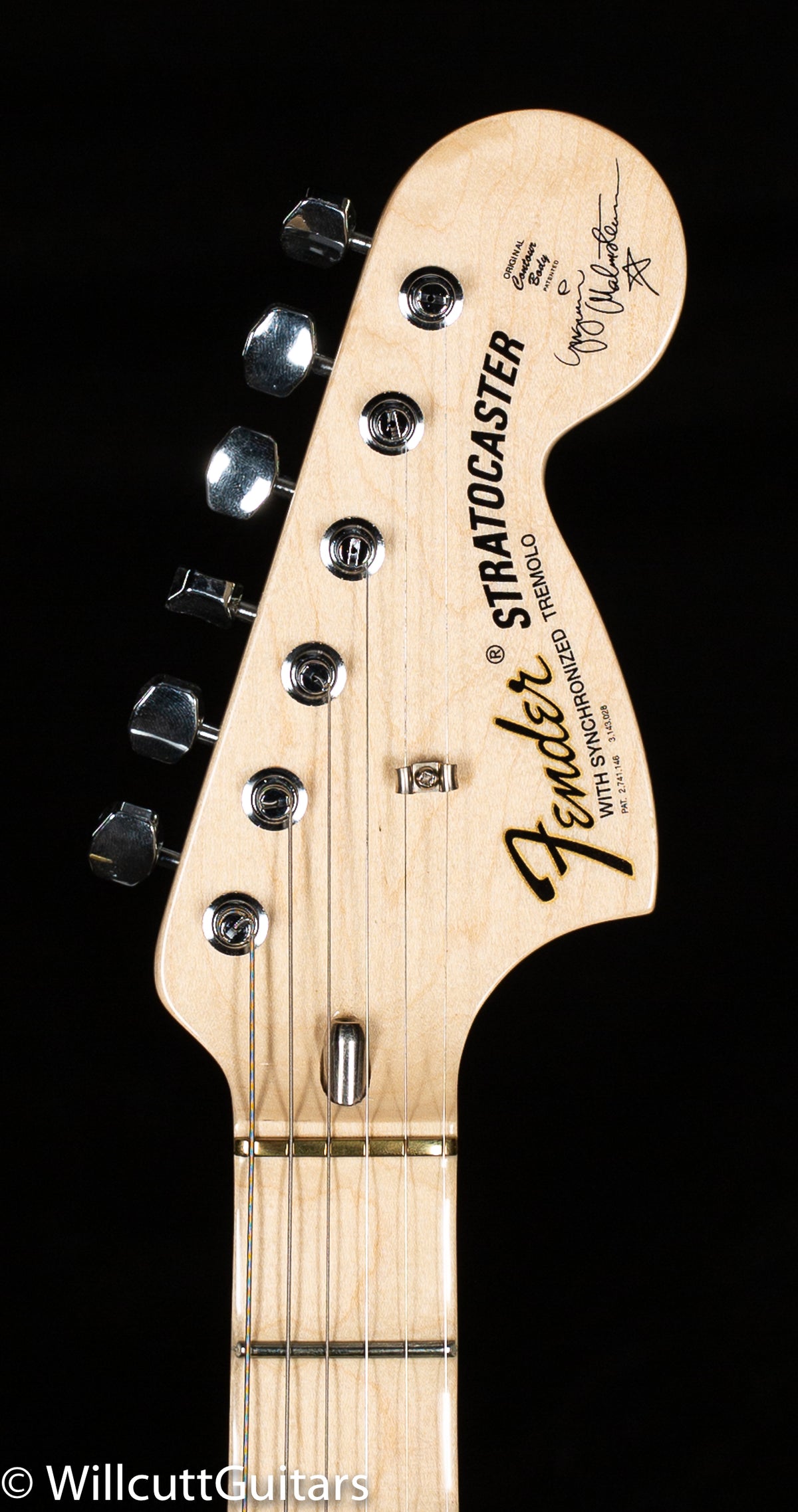 Fender Yngwie Malmsteen Stratocaster Vintage White Scalloped Maple Fretboard