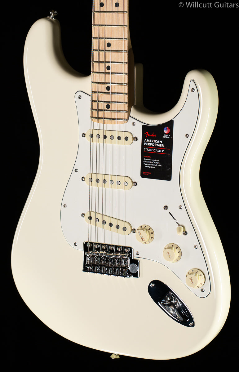 Fender Limited Edition American Performer Stratocaster Olympic White