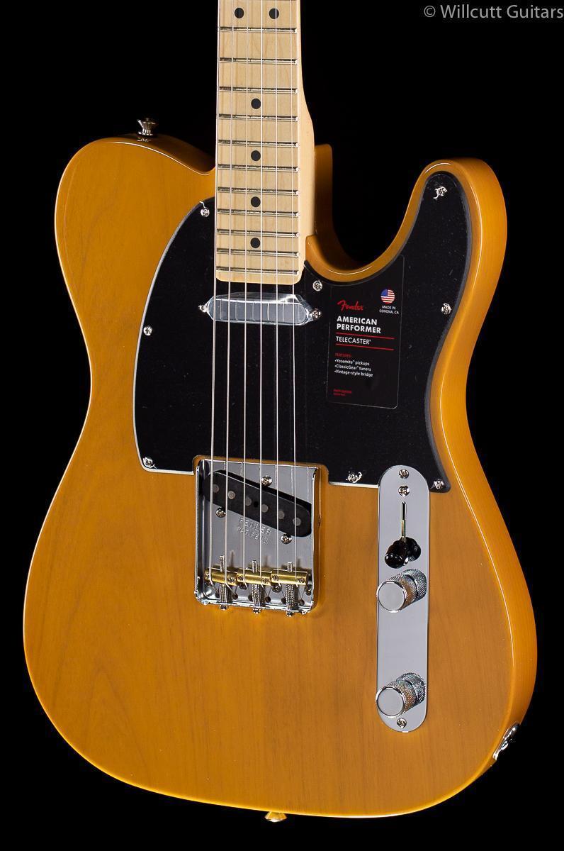 Fender Limited Edition American Performer Telecaster Butterscotch Blonde (245)