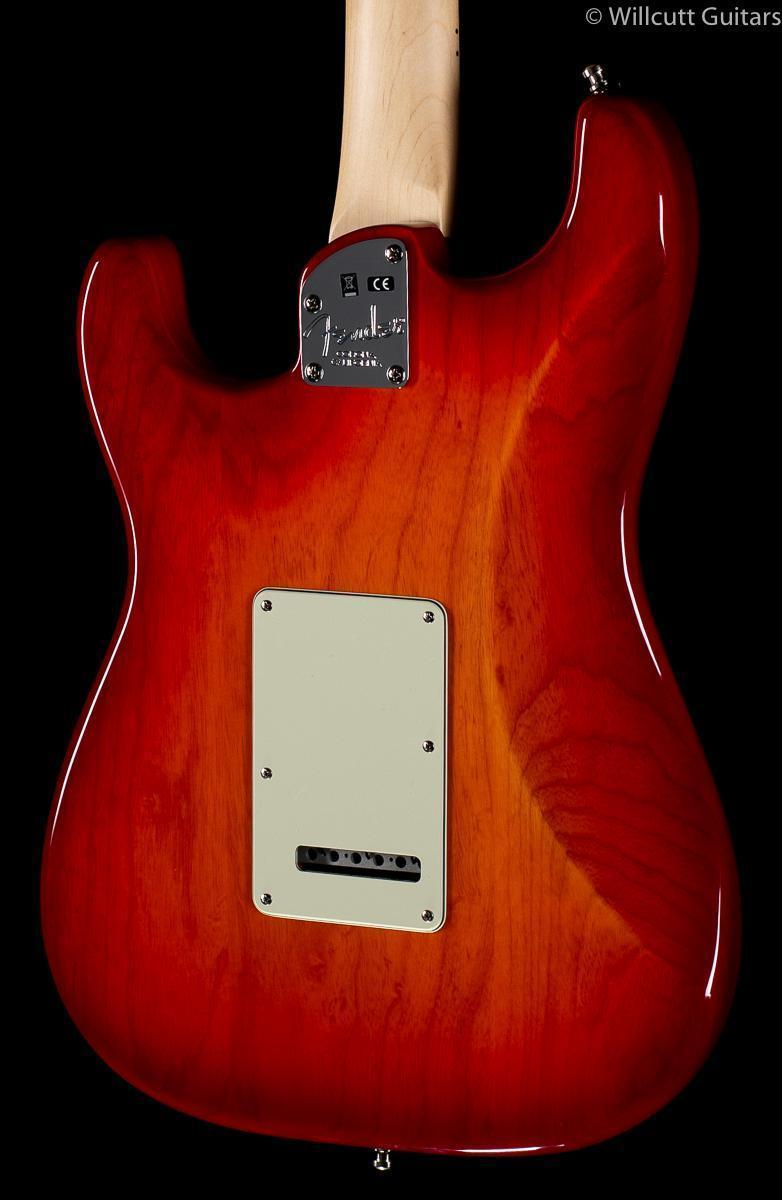 Fender American Elite Stratocaster Aged Cherry Burst Maple