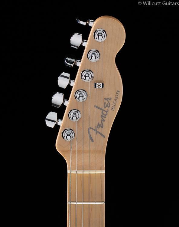 Fender American Elite Thinline Telecaster Jade Pearl Metallic Maple