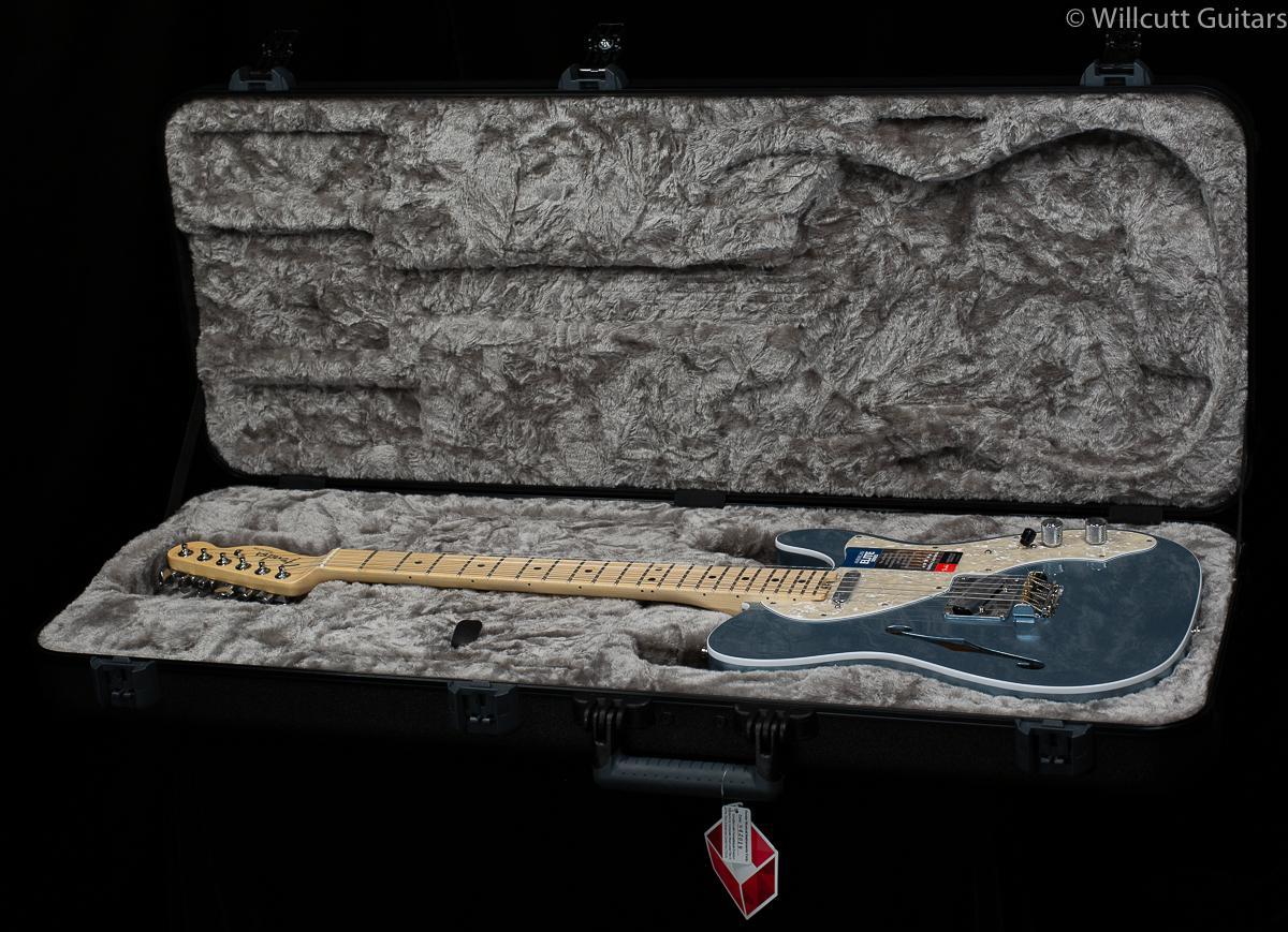 Fender American Elite Thinline Telecaster Mystic Ice Blue